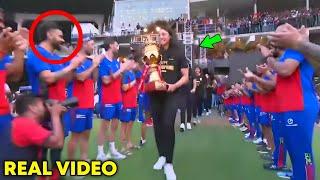 Virat Kohli and RCB Mens Team gave Guard of Honour to Smriti Mandhana & Womens Team at Unbox Event