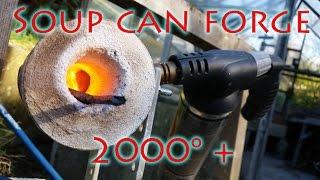 Making a Soup Can Forge
