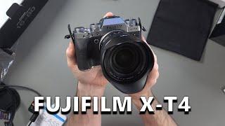 Fujifilm X-T4 & XF 16-80mm - Unboxing & First Impressions