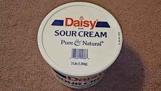 Costco Item Review Daisy Brand Sour Cream Pure & Natural Taste Test