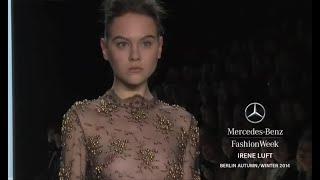 Braless Benz sheer Fashion show transparent lingerie nude models in naked catwalk