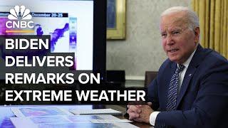 President Biden delivers remarks on extreme weather — 722024