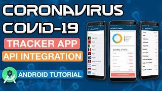 Create Coronavirus COVID-19 Tracker App Using REST API & Volley in Android Studio