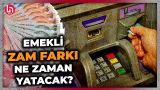 Emeklinin zam farkı hesaplara yatıyor Kim ne kadar maaş farkı kadar alacak? İşte detaylar...