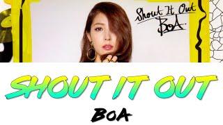 Shout It Out - BoA ボア Lyrics JPNROMENGKOR