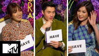 Crazy Rich Asians Cast Play Never Have I Ever  MTV Movies