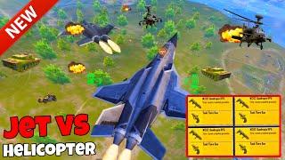 OMG JET Battles in New PAYLOAD 3.3  Destroying TANK + Helicopter With Fighter JET PUBG Mobile