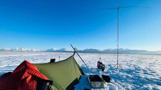 Snow Shelter In Alaska Ham Radio