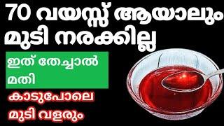 Natural Hair Dyeഏതു പ്രായത്തിലും മുടി നല്ല കറുപ്പോടെ കട്ടിയോടെ വളരും ഇത് തേച്ചാൽ#trending#hairoil