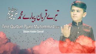 Tere Qurban Pyare Muhammad qawali Sibtain Haider  Tere Qurban pyary Muhammad qawali lyrics