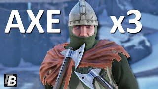 Mordhau Triple Axe Low-Armor Build — Axecalibur Needs More Armor