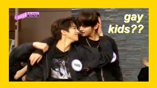 stray kids being gay