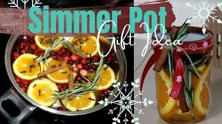 DIY SIMMER POT RECIPE  FESTIVE SIMMER POT CHRISTMAS GIFT IDEA  POSITIVELY AMY