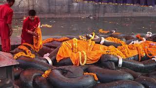 Ceremony at Budhanilkantha Temple Kathmandu Nepal