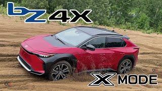 Toyota bZ4X awd Off Road TEST  IMPRESSIVE with Subarus X-mode