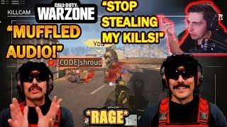 DrDisrespects FIRST Game & RAGE With Shroud in COD Warzone Intense