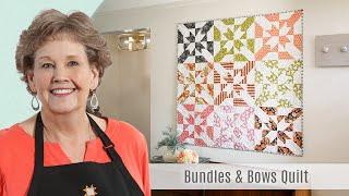 How to Make a Bundles and Bows Quilt - Free Project Tutorial