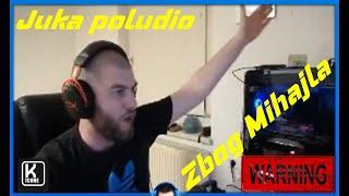 Juka poludio zbog Mihajla Wondery ga smiruje * PRIVATE RANK 2 *