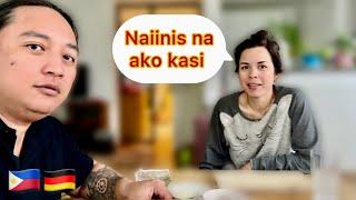 Nainis na ang German sa kalagayan  Filipino German Couple getting sick  Daily Vlog 44