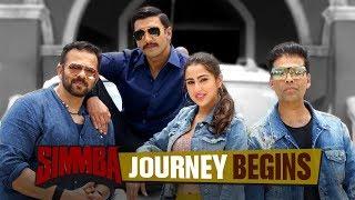 Simmba Journey Begins  Ranveer Singh  Sara Ali Khan  Rohit Shetty  December  28