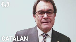 Artur Mas speaking Catalan  Romance languages  Wikitongues