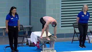 Paralympian Jamal Hill comes out strong  U.S. Paralympic Swimming Trials