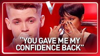 INSECURE 19-Year-Old boy quits his job and becomes a real SUPER STAR in The Voice  Journey #59