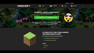 Neuer Minecraft Launcher download + Bug-Fix  Windows 1011 GERMAN