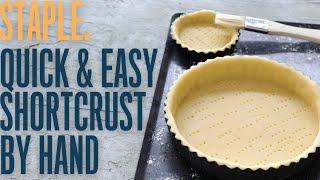 Easy and tasty handmade shortcrust pastry chef recipe