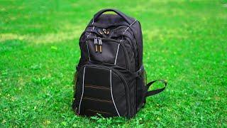 Amazon Basics Laptop Backpack REVIEW Cheap Black Backpack for Men Women School College Travel