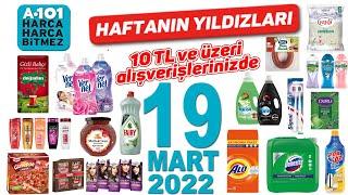 A101 19 MART 2022 İNDİRİM KATALOĞU  A101 HAFTA SONU TEMİZLİK ÜRÜNLERİ  A101 HAFTANIN YILDIZLARI