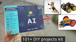 Amazing Robotics DIY project kit from Witblox  RC Car line follower car Drone Ishu experiment