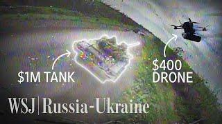 How Ukrainian DIY Drones Are Taking Out Russian Tanks  WSJ