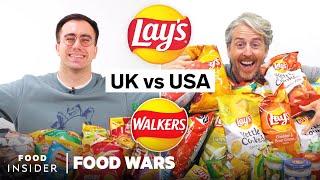US vs UK Lay’s Chips and Walkers Crisps  Food Wars