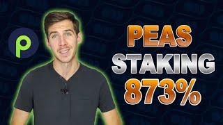This is the most profitable PEAS coin STAKING ever  stake Peapods Finance crypto