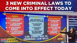 No More IPC & CrPC Three New Criminal Laws To Come Into Effect Starting Today All You Need To Know