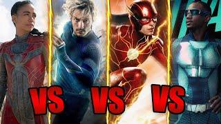 Flash VS Quicksilver VS Makkari VS A-Train  Who Will Win?