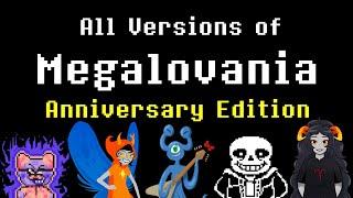 All Versions of Megalovania Anniversary Edition