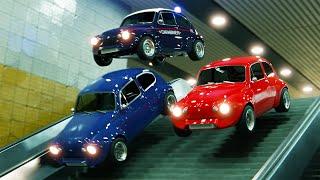 The ULTIMATE High Speed CAR HUNT Through Italian City Awesome Stunts & Crashes - BeamMP