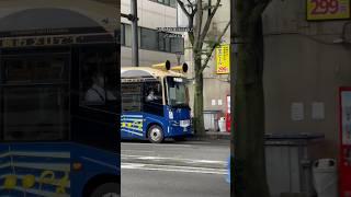 BLUE BUS in JAPAN is SO CUTE   #japan #bus  #asiantravel  #shortsfeed #cute #japantravel