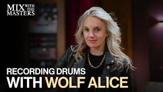 Catherine Marks recording drums with Wolf Alice  Sneak Peek