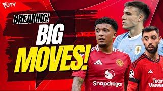 UNITED & PSG Multi Player MEGA Deal?  FRENCH Champions Want BRUNO & SANCHO Huge Transfer Update