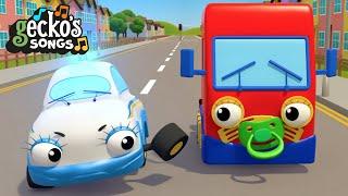 10 Trucks On The Road Song  Nursery Rhymes & Kids Songs  Trucks For Children  Geckos Garage