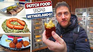 TOP 5 Must Try DUTCH FOOD in the Netherlands First Time Guide