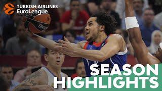 Shane Larkin  Season Highlights  2021-22 Turkish Airlines EuroLeague