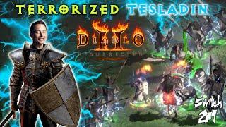 The Terrorized Tesladin Build Guide An Off-Meta Build That Shocks The Norm - Diablo 2 Resurrected