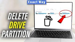 How to Delete a Drive Partition on Windows 11