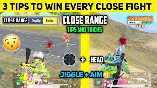 PUBG MOBILE LITE CLOSE RANGE FIGHT TIPS AND TRICKS  PRO TIPS AND TRICKS FOR CLOSE COMBAT 