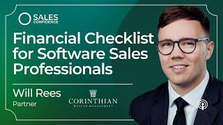 Financial Checklist for Software Sales Professionals