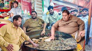 WORLD FAMOUS 4 BIGGEST men making Afghani Chapli Kabab  Adam Khan special chapli kabab recipe